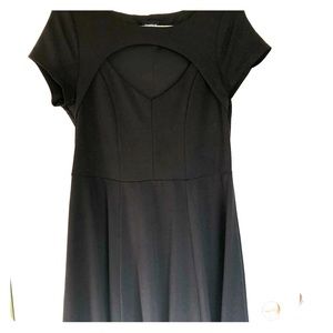 Torrid Cap Sleeve Keyhole Mid Length Dress Size 0